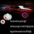 Auto Zora Solar-Powered LED Wheel Lights – 4-Piece Tire Valve Caps
